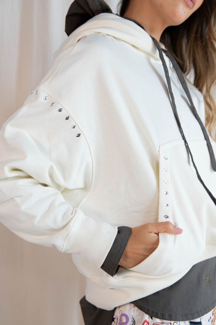 Iconic Hoodie Ivory