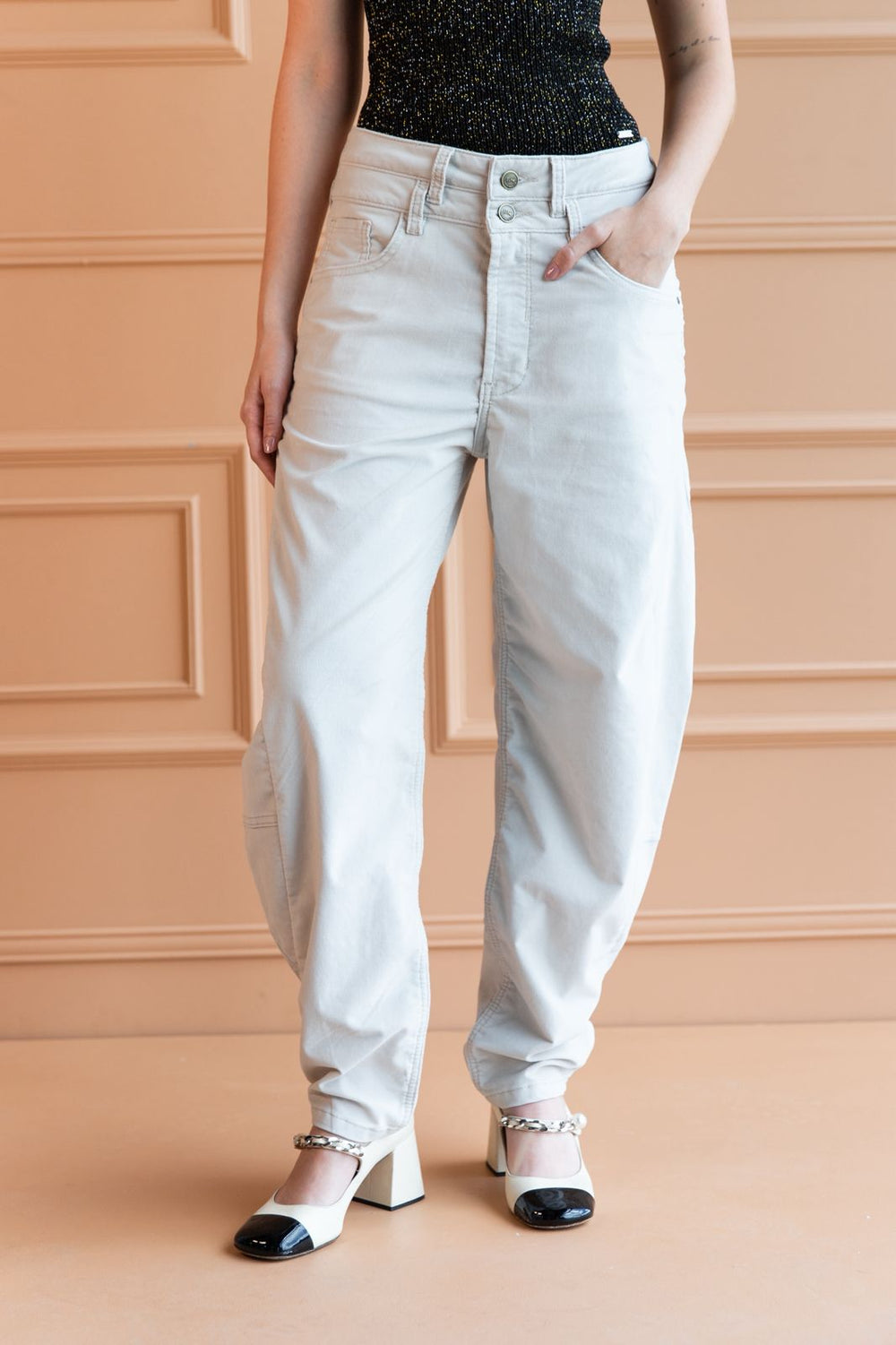 Jean Balloon Velvet Ivory | Flow Inspires Us