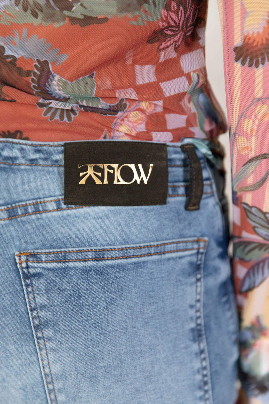 Jean Leia Velvet Military - Flow