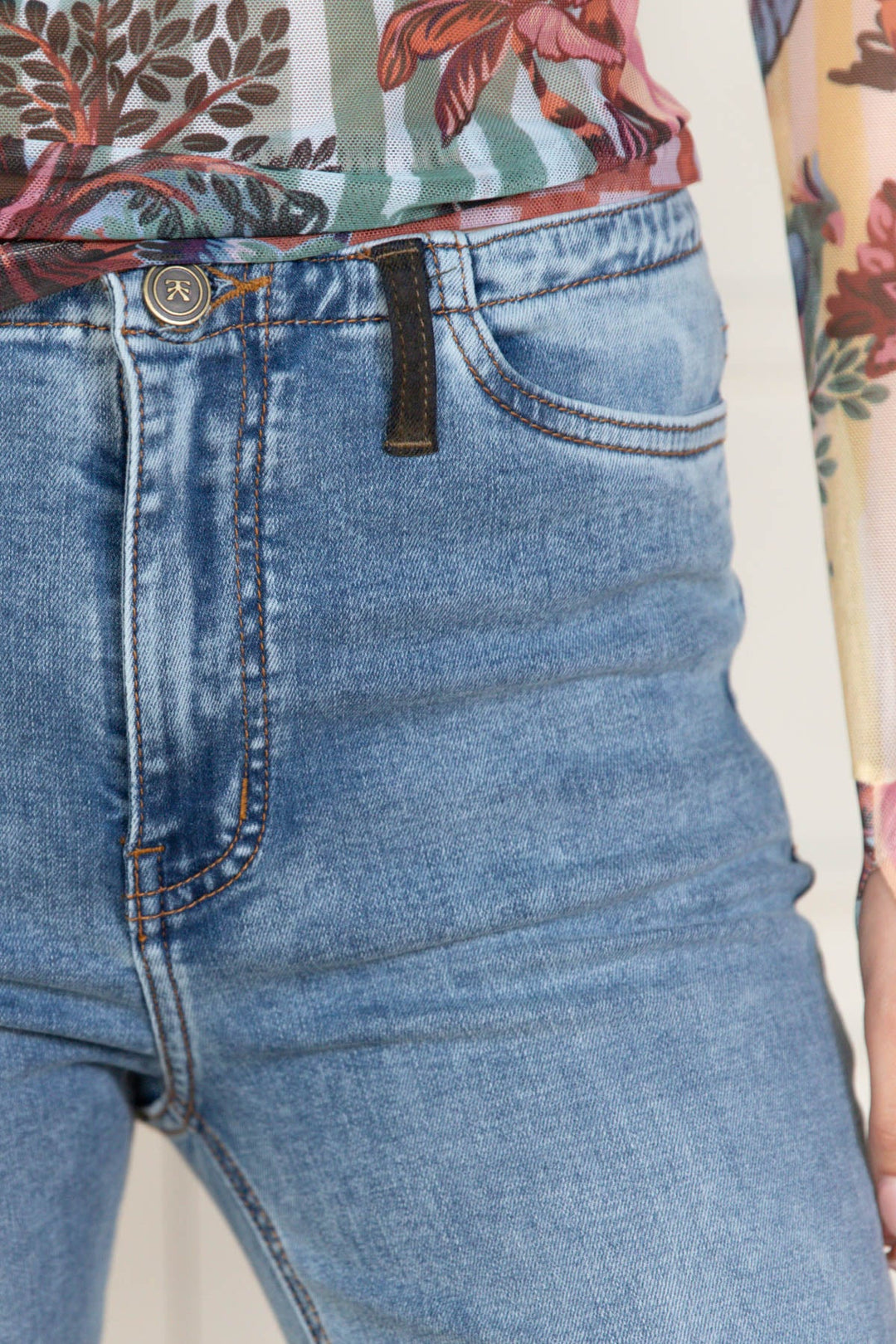 Jean Leia Velvet Military - Flow