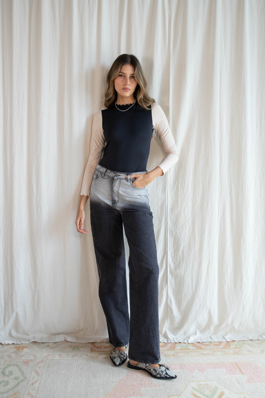 Jean Two Tone