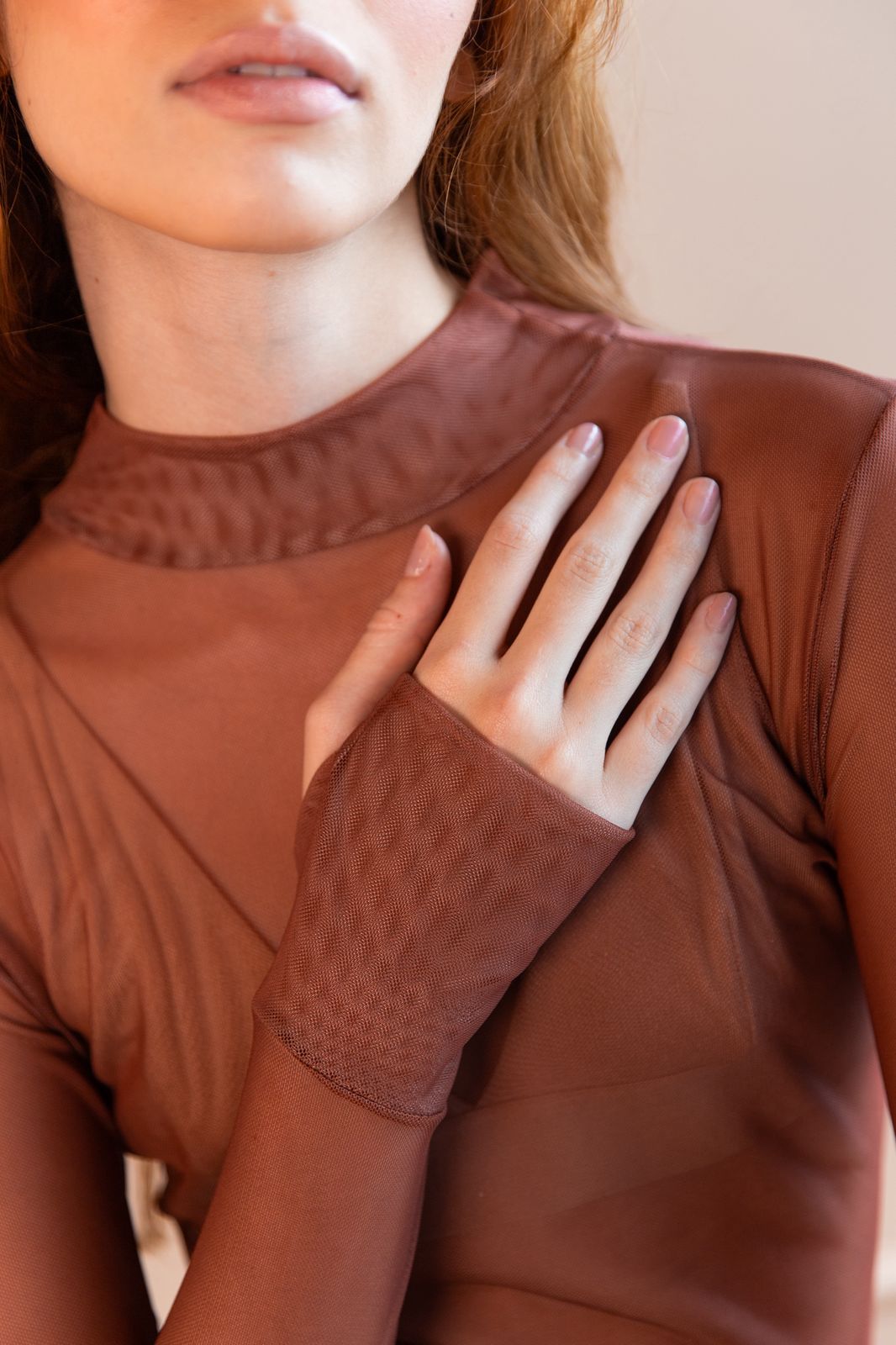 Top Mesh Mocca