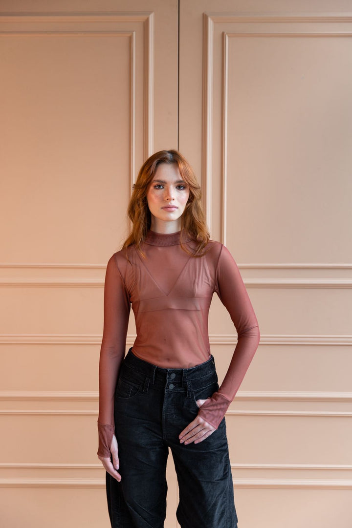 Top Mesh Mocca