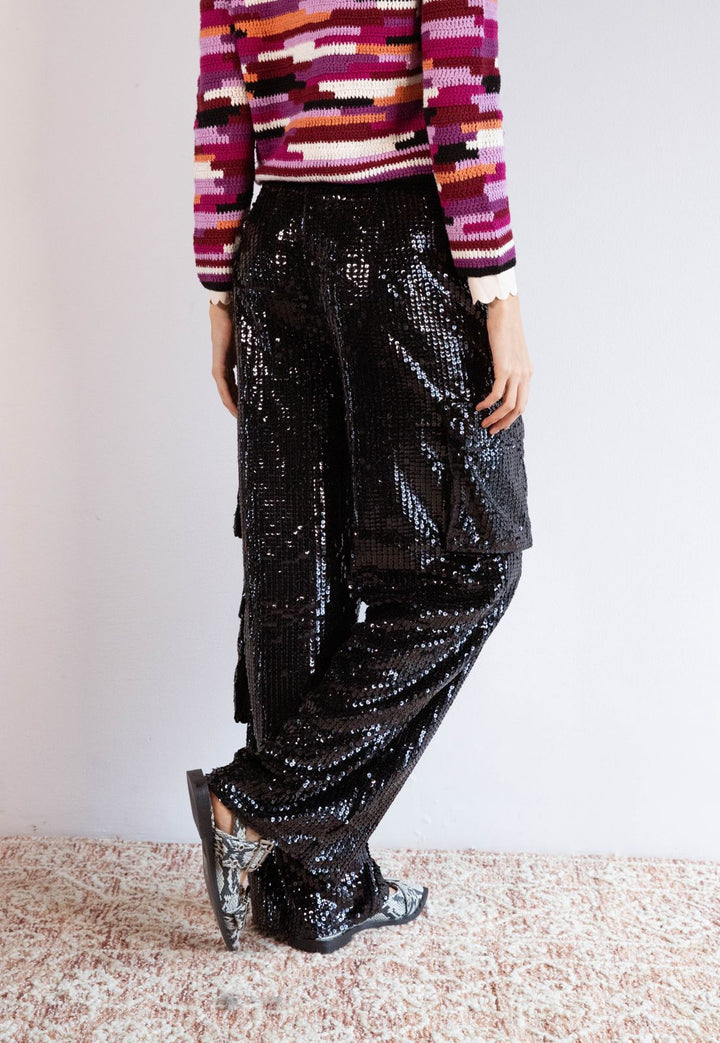 Pantalón Cargo Negro