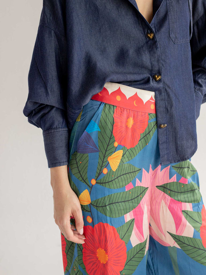 Pantalón Palazzo Peacock Hasam