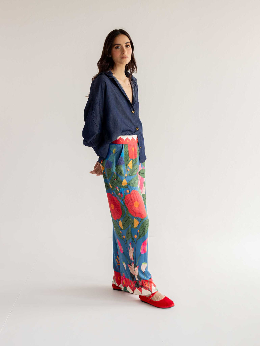 Pantalón Palazzo Peacock Hasam