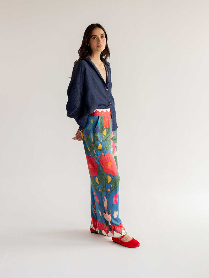 Pantalón Palazzo Peacock Hasam