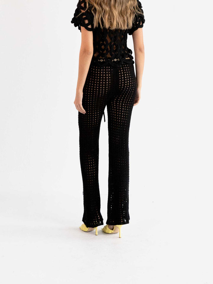 Pantalón Tejido Black