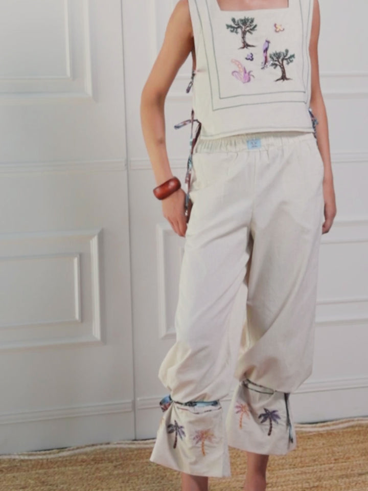 Pantalón Greenhouse Ivory