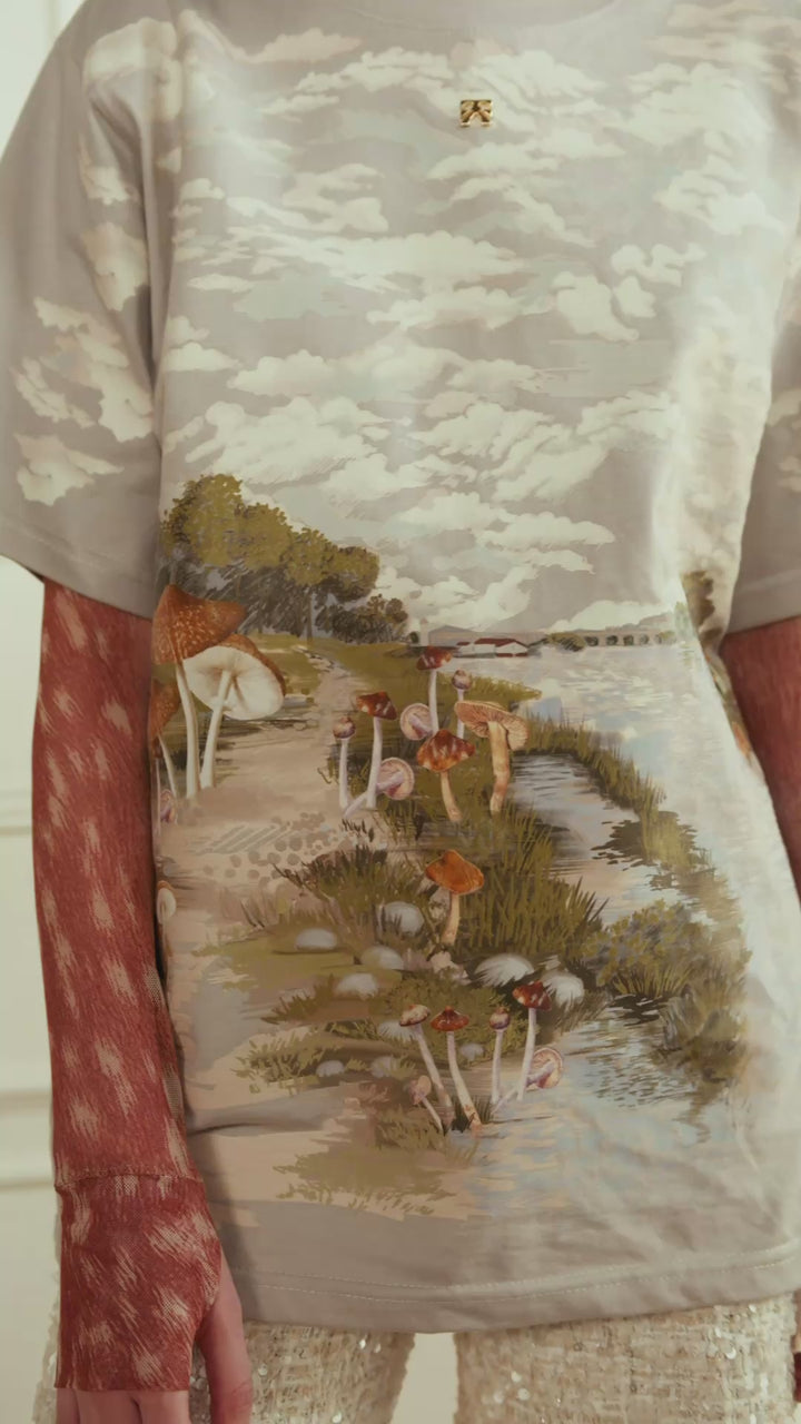 Camiseta Fungi Bambi Gris