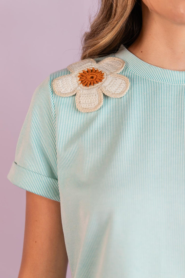 Top Daisy Aqua - Flow