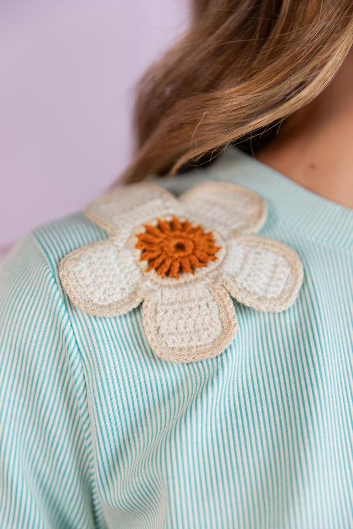 Top Daisy Aqua - Flow