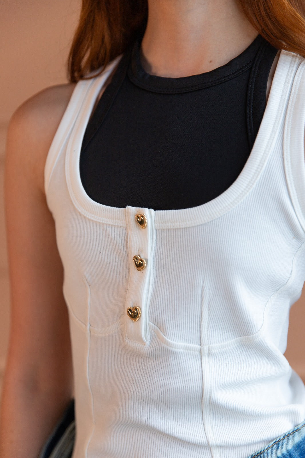 Top Doble Ivory