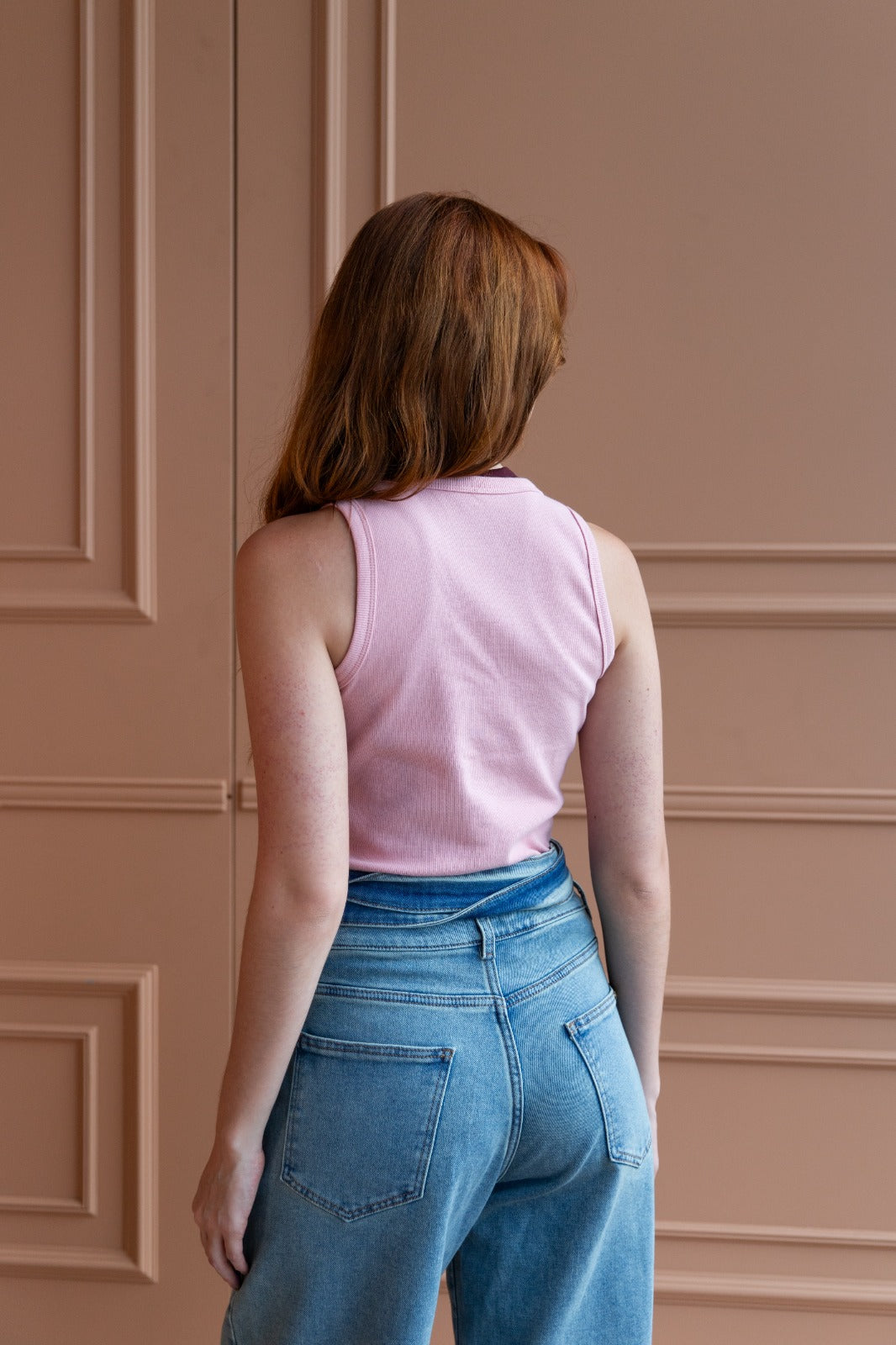 Top Doble Rose