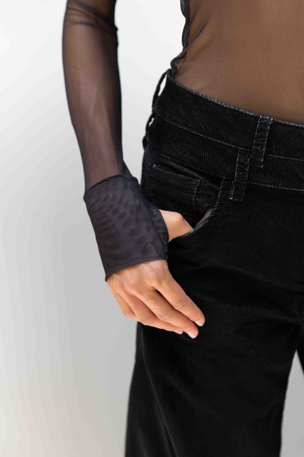 Top Mesh Black