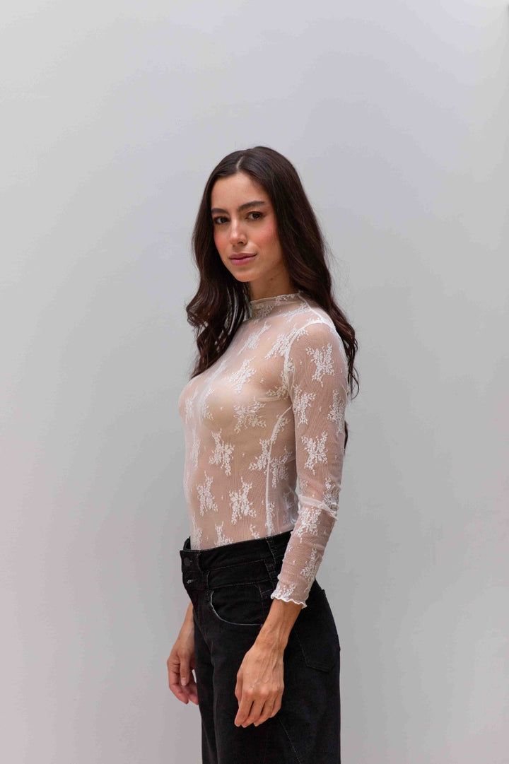 Top Mesh White