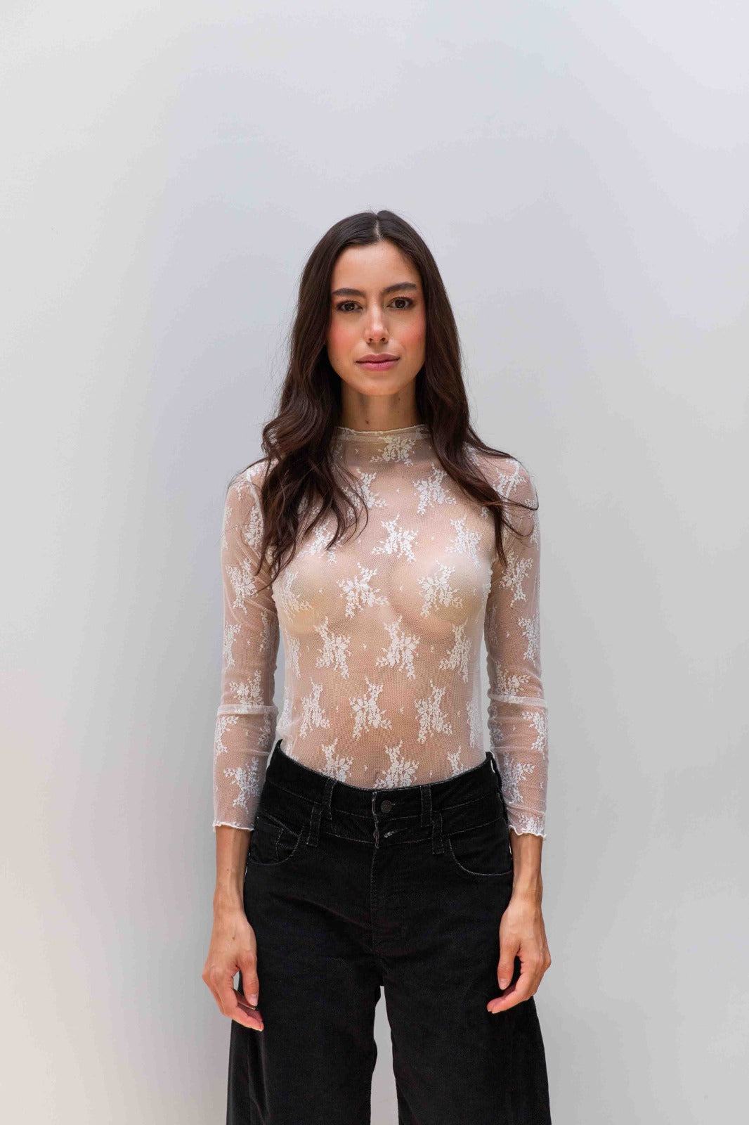 Top Mesh White