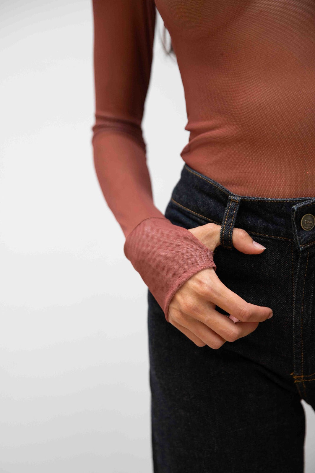 Top Mesh Mocca