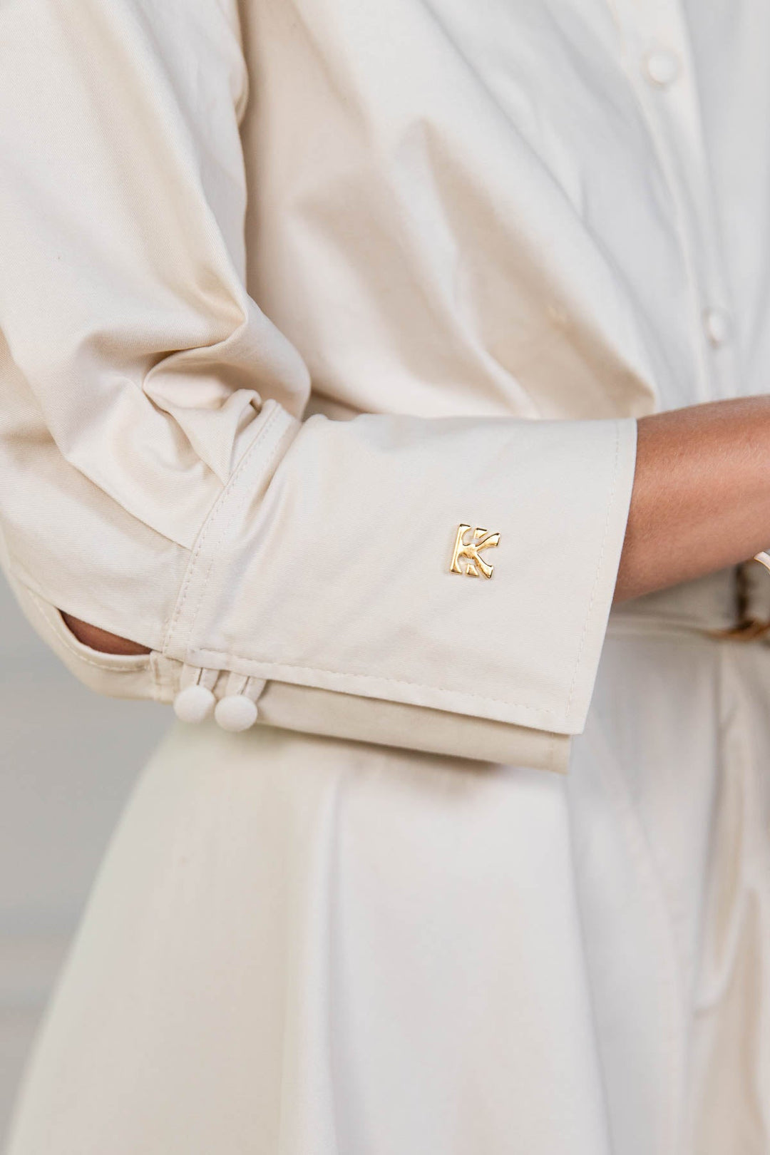Vestido Elena Ivory - Flow