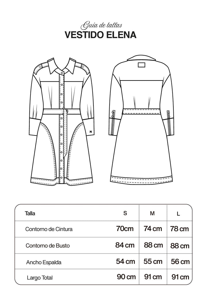Vestido Elena Ivory - Flow