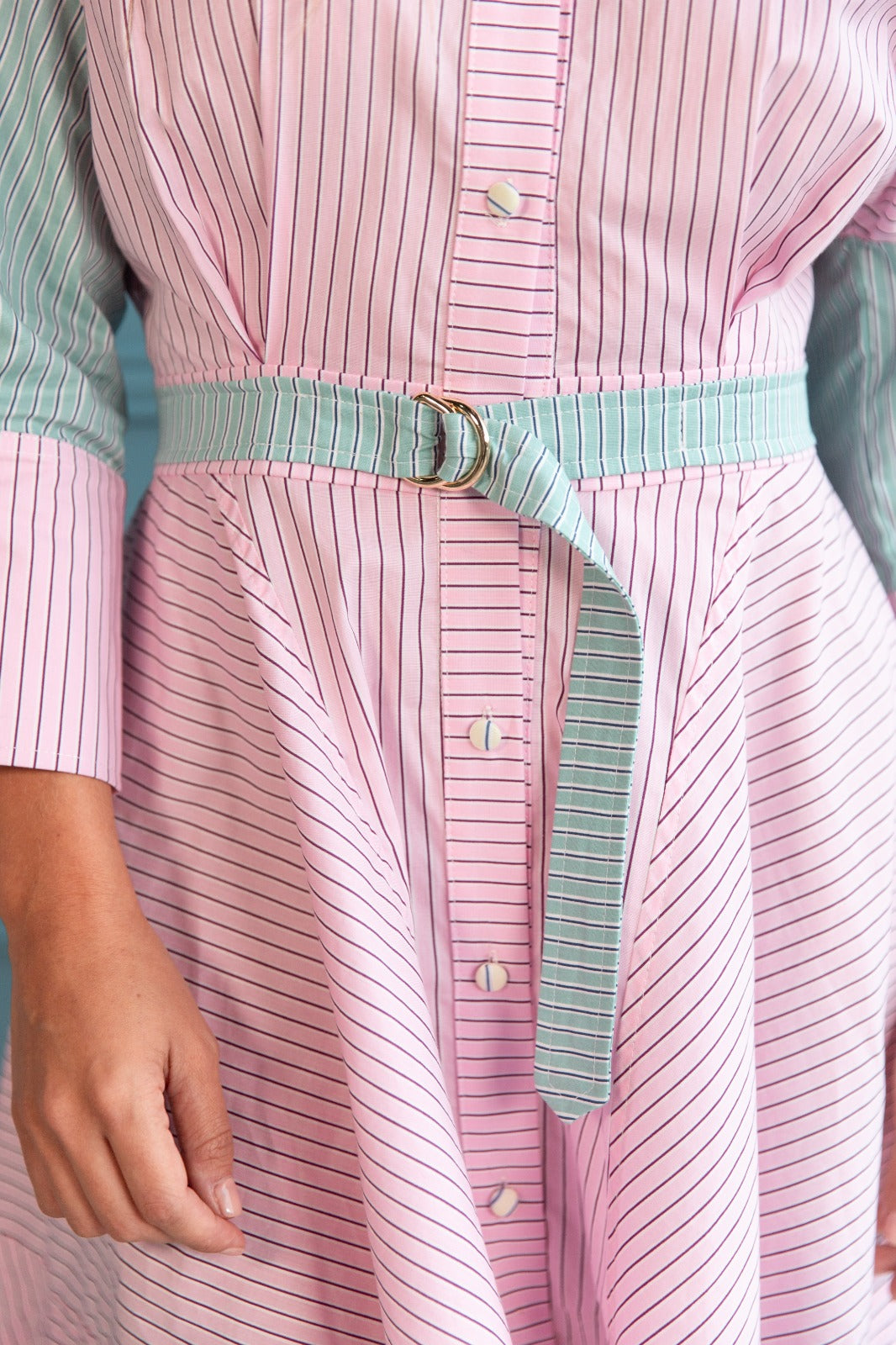 Vestido Elena Stripes