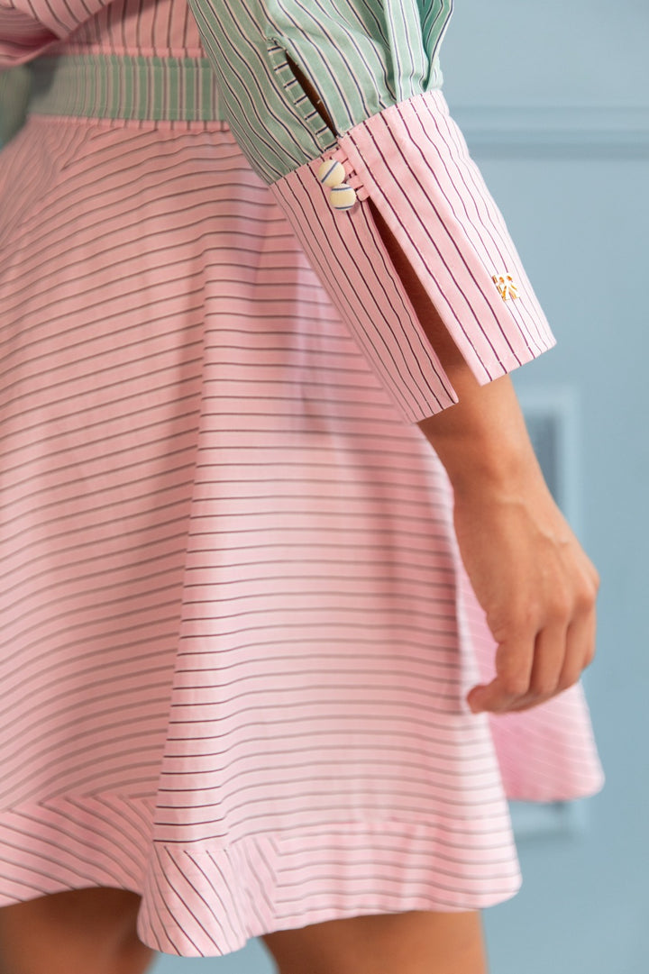 Vestido Elena Stripes