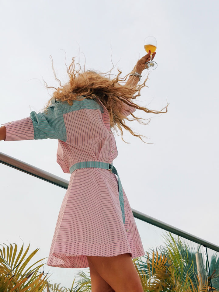 Vestido Elena Stripes